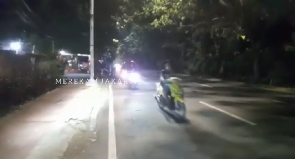 Viral Pemuda Nekat Balap Liar saat PPKM Darurat di Jakarta, Warganet: Tangkap!