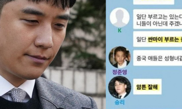 Isi Chat Seungri Cs Bahas Prostitusi Ilegal Buat Netizen Korea Murka