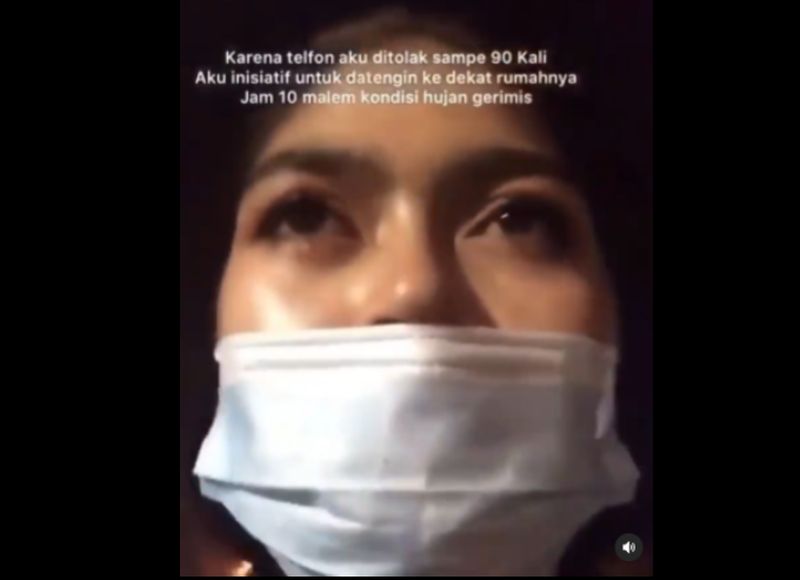 Viral Wanita Cantik Datangi Rumah Pacar Usai 90 Kali Telepon Di-reject, Ending-nya Bikin Nyesek