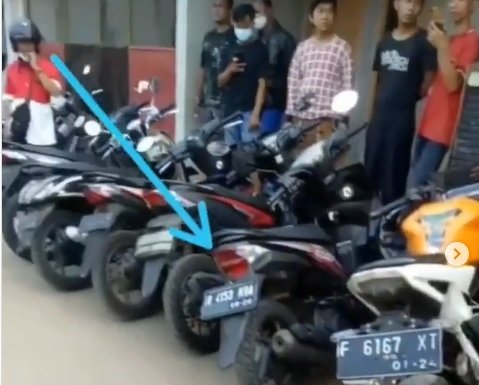 Viral! Puluhan Sepeda Motor Hasil Curanmor Berjejer di Markas Bandit