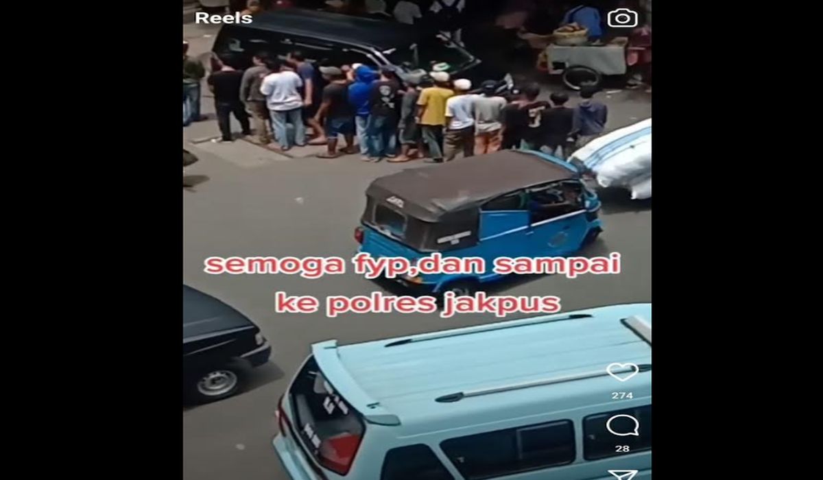 Usai Viral, 10 Preman Pungli di Pasar Tanah Abang Ditangkap Polisi